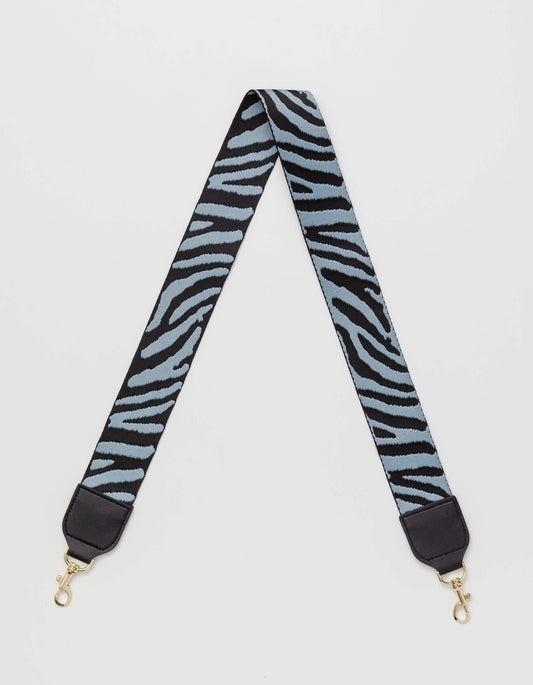 Bag Strap - Blue Zebra