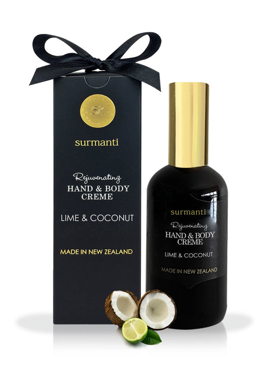 Lime & Coconut Hand and Body Cream 120ml