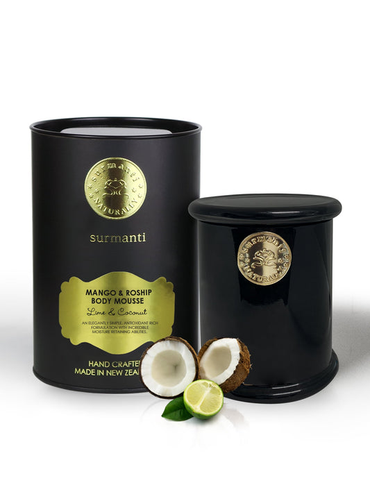 Lime & Coconut Mango and Rosehip body mousse - large
