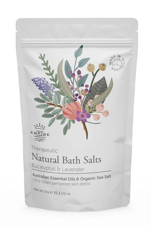 Therapeutic Eucalyptus & Lavender Bath Salts 1KG