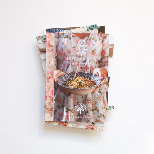 Bestow Within I Recipe Book